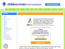 Tablet Screenshot of childrenscenterofthecumberlands.org